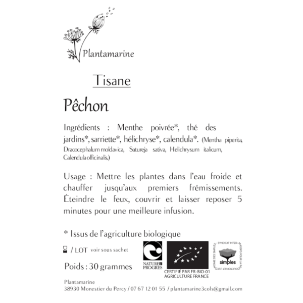 Tisane Pêchon – Image 2